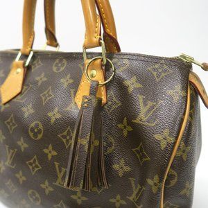 Upcycled Louis Vuitton Monogram Tassel XS